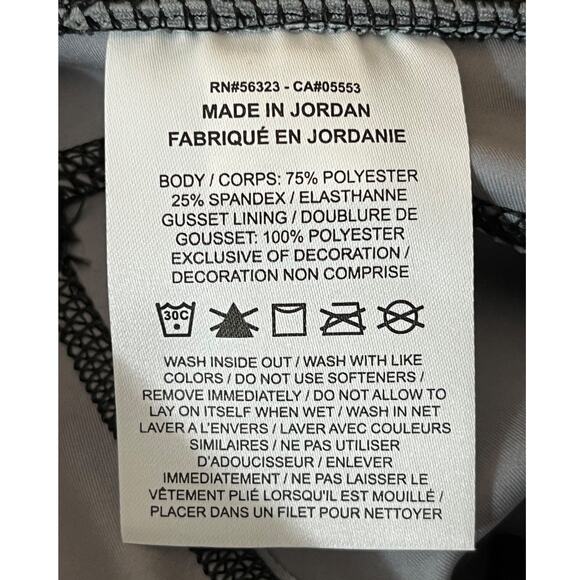 Nike leggings Dri-Fit Epic Lux 7/8 pocket running gray X-Small XS - Picture 6 of 6